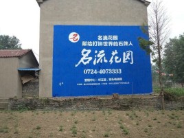 雅安农村墙体广告的长尾效应
