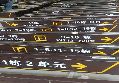 雅安广告标识中，常见的几种安装方式。